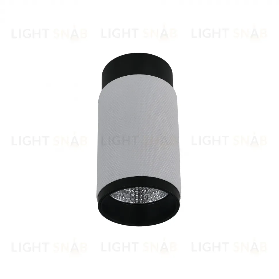 Накладной светильник iLedex Delta 1954-10W-3000K-36 BK+WH 1954-10W-3000K-36 BK+WH