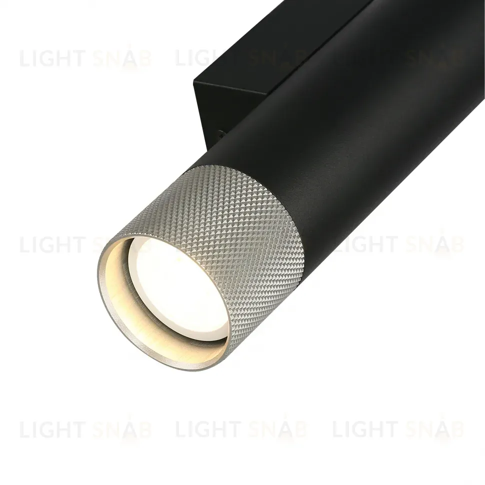 Настенный светильник iLedex Delta 2365-2 BK+SL 2365-2 BK+SL