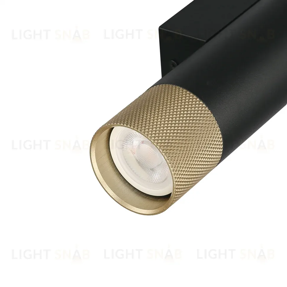 Настенный светильник iLedex Delta 2365-2 BK+BR 2365-2 BK+BR