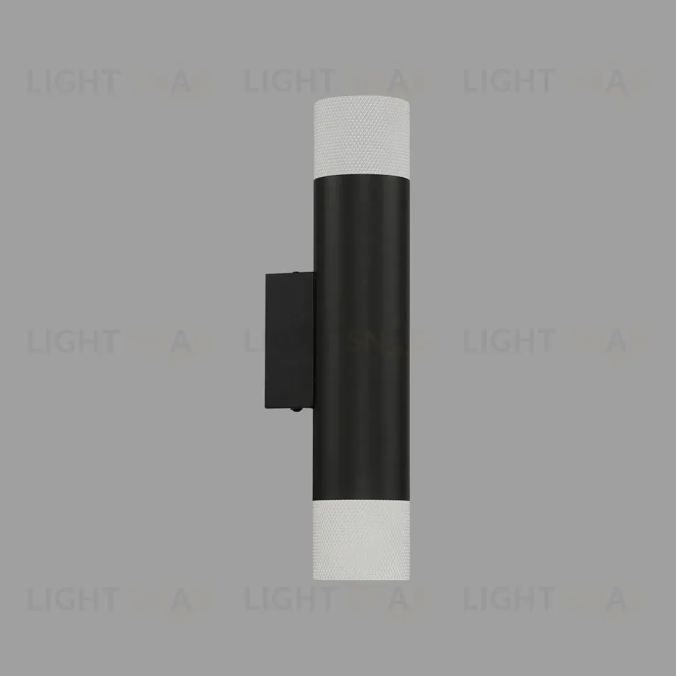 Настенный светильник iLedex Delta 2365-2 BK+WH 2365-2 BK+WH