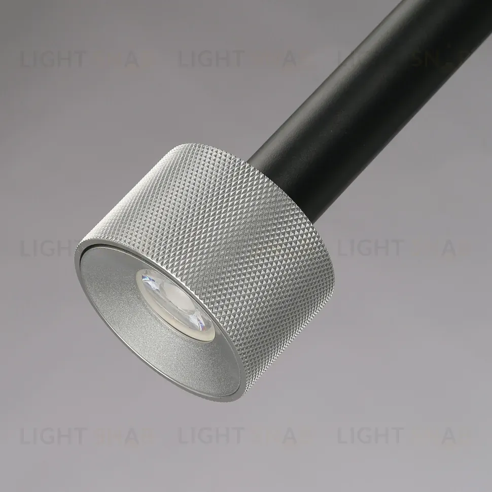 Подвесной светильник iLedex Delta 2362-1 BK+SL 2362-1 BK+SL