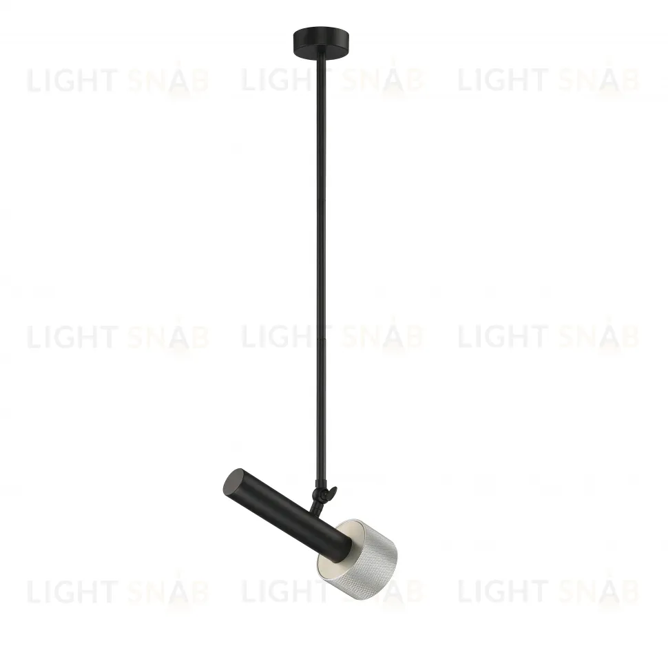 Подвесной светильник iLedex Delta 2361-1 BK+SL 2361-1 BK+SL