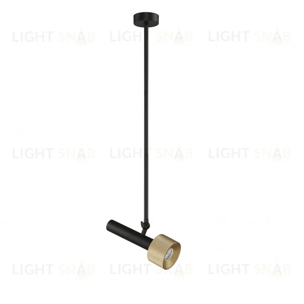 Подвесной светильник iLedex Delta 2361-1 BK+BR 2361-1 BK+BR