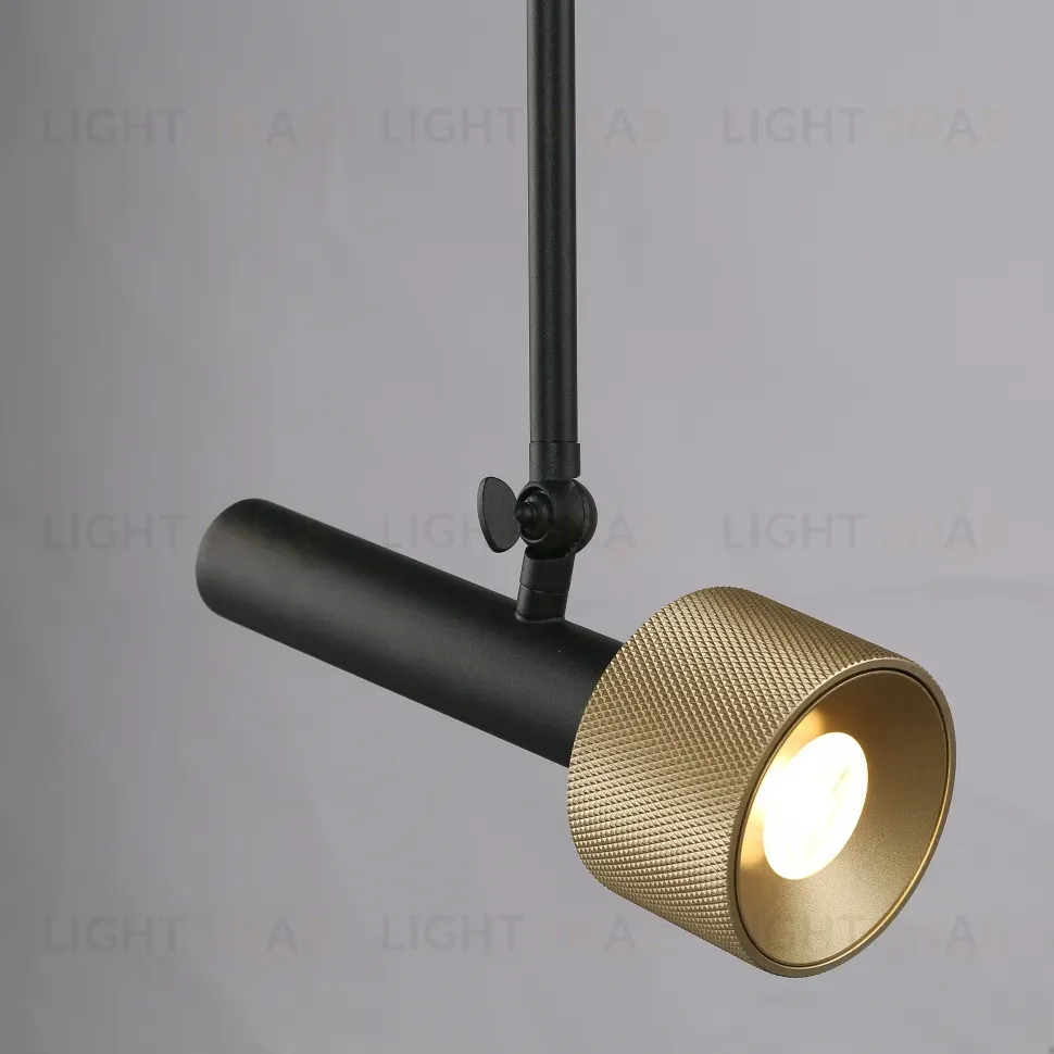 Подвесной светильник iLedex Delta 2361-1 BK+BR 2361-1 BK+BR