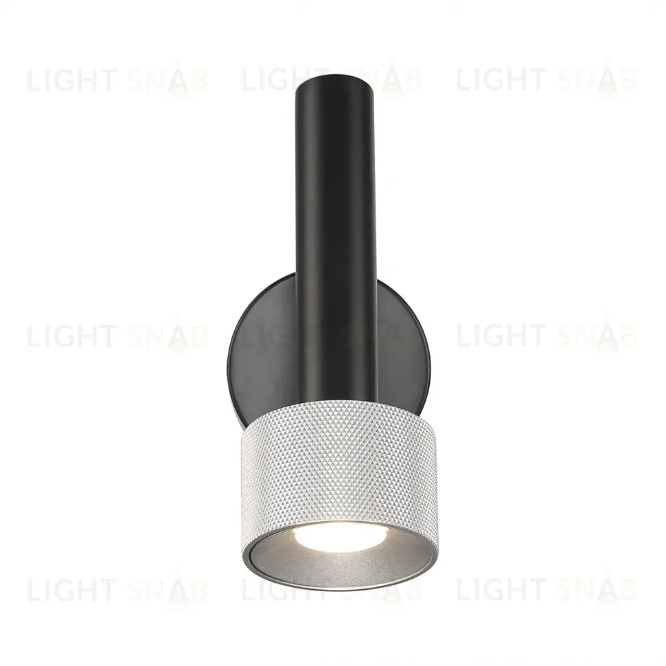 Спот iLedex Delta 2360-1 BK+SL 2360-1 BK+SL