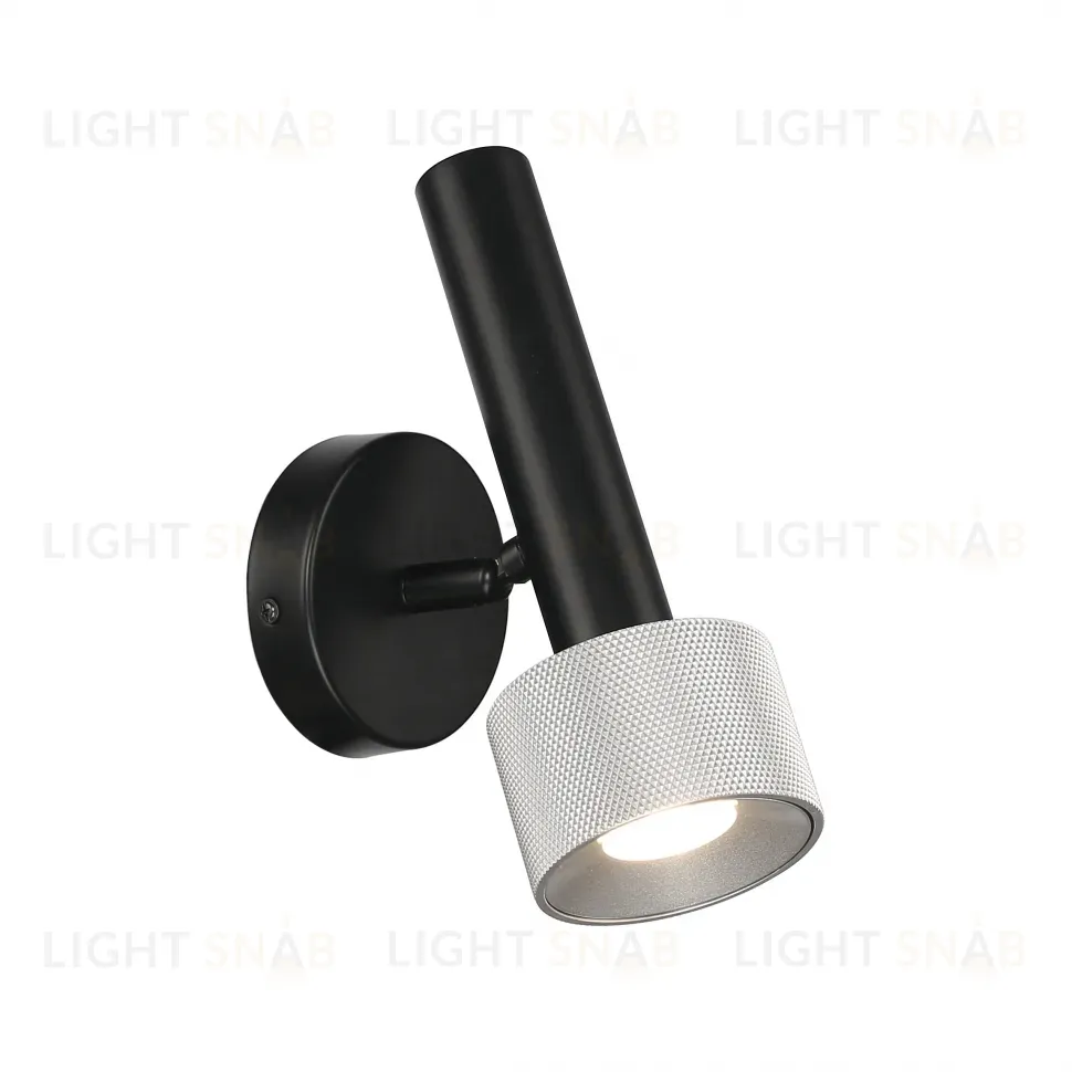 Спот iLedex Delta 2360-1 BK+SL 2360-1 BK+SL