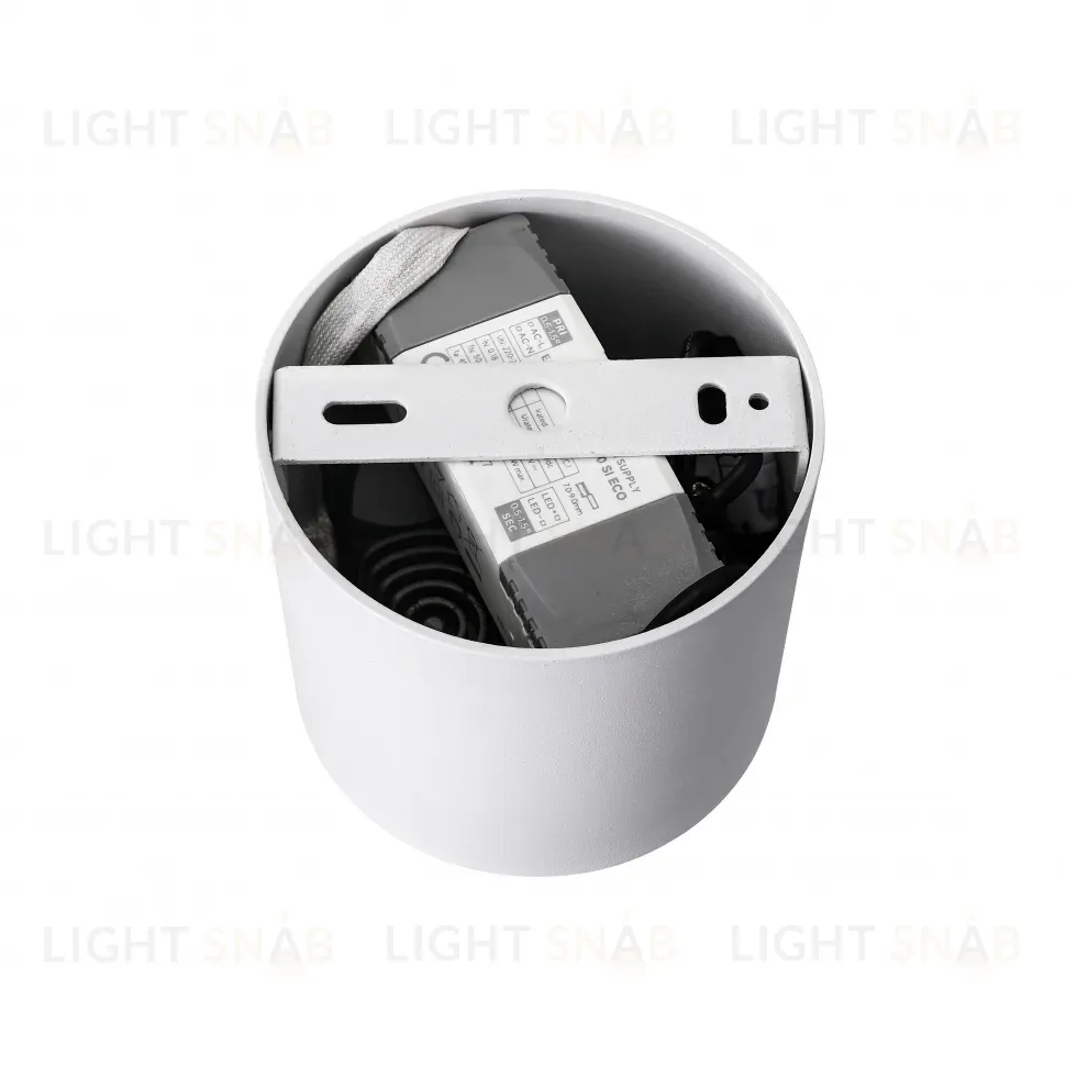 Накладной светильник iLedex Metrica 113-12W-D100-3000K-24DG-WH 113-12W-D100-3000K-24DG-WH