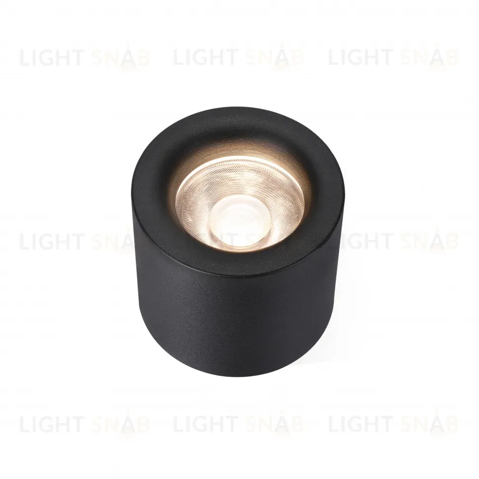 Накладной светильник iLedex Metrica 113-12W-D100-4000K-24DG-BK 113-12W-D100-4000K-24DG-BK