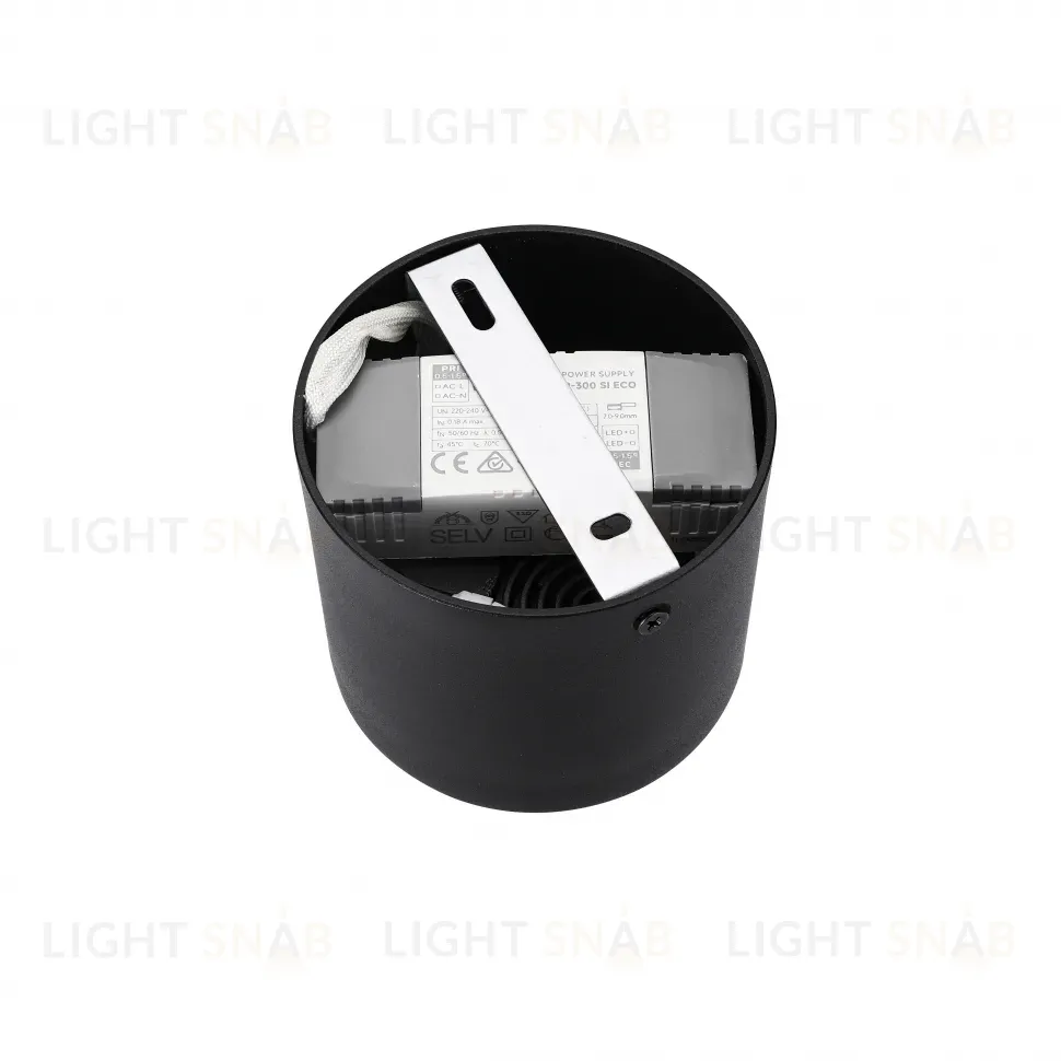 Накладной светильник iLedex Metrica 113-12W-D100-3000K-24DG-BK 113-12W-D100-3000K-24DG-BK
