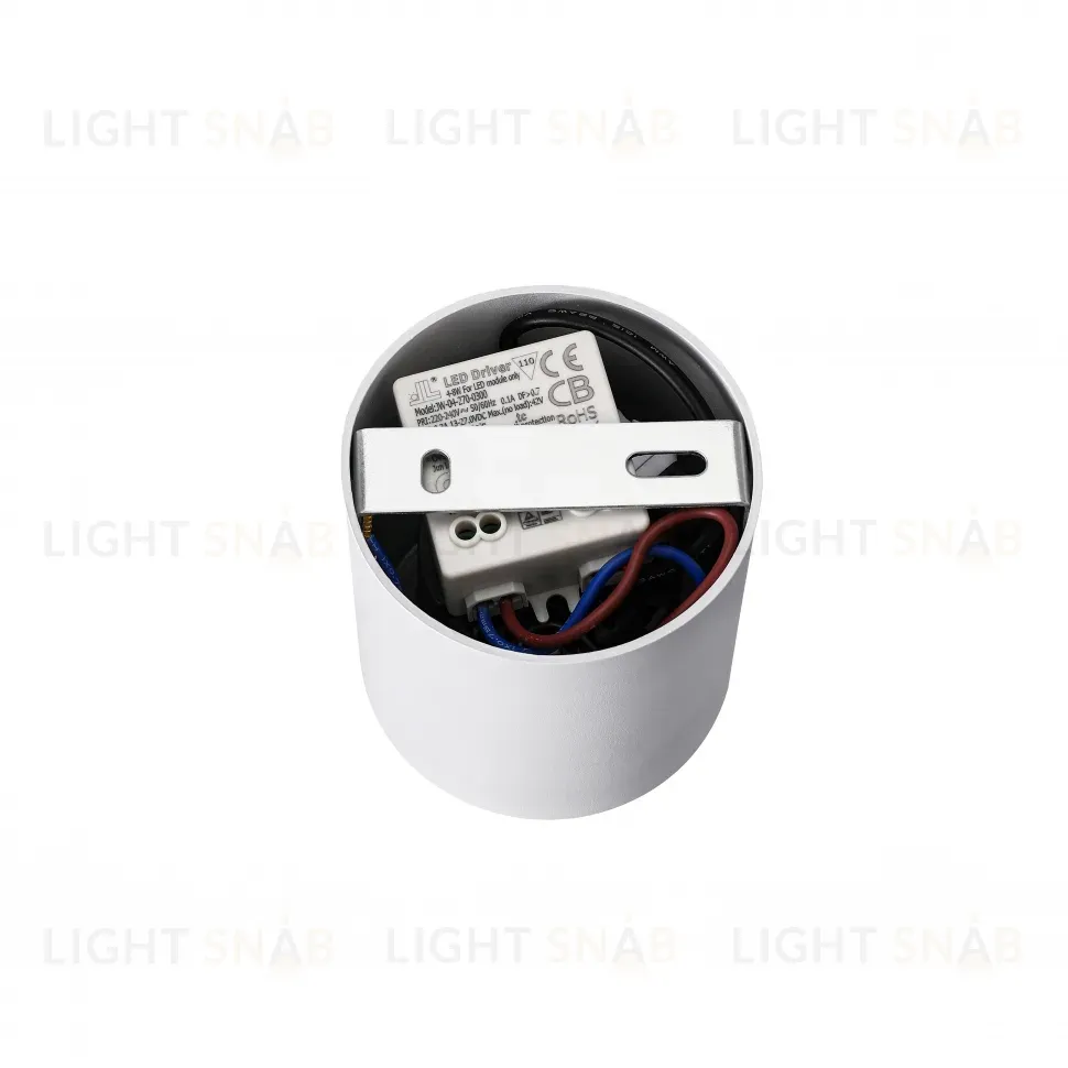 Накладной светильник iLedex Metrica 108-7W-D80-3000K-24DG-WH 108-7W-D80-3000K-24DG-WH