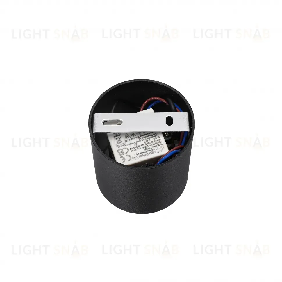 Накладной светильник iLedex Metrica 108-7W-D80-3000K-24DG-BK 108-7W-D80-3000K-24DG-BK