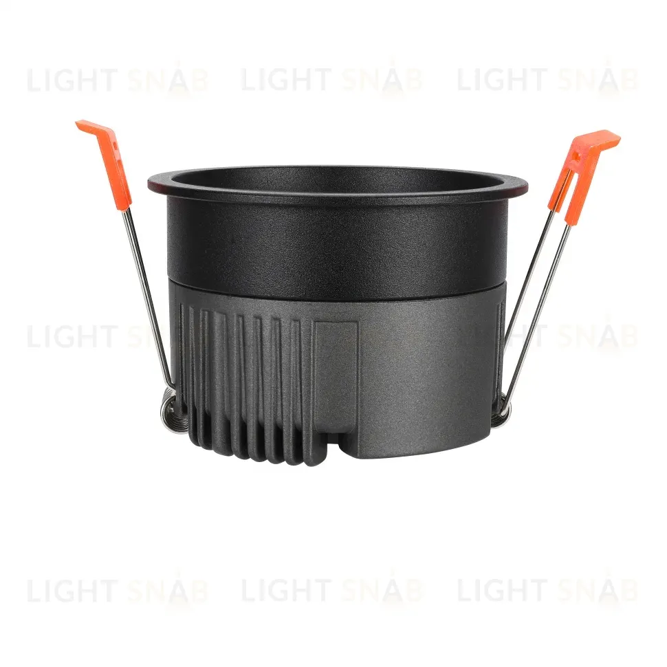 Встраиваемый светильник iLedex Mars 112-12W-D80-3000K-24DG-BK 112-12W-D80-3000K-24DG-BK