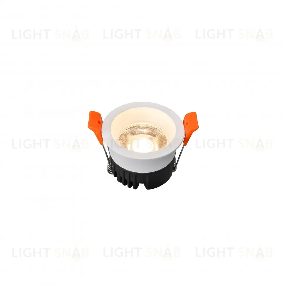 Встраиваемый светильник iLedex Mars 107-7W-D64-3000K-24DG-WH 107-7W-D64-3000K-24DG-WH