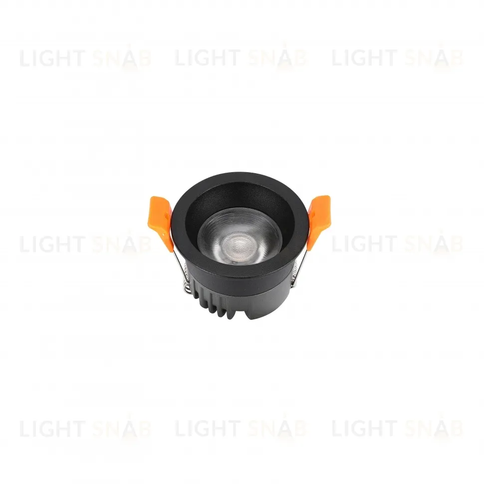 Встраиваемый светильник iLedex Mars 107-7W-D64-3000K-24DG-BK 107-7W-D64-3000K-24DG-BK