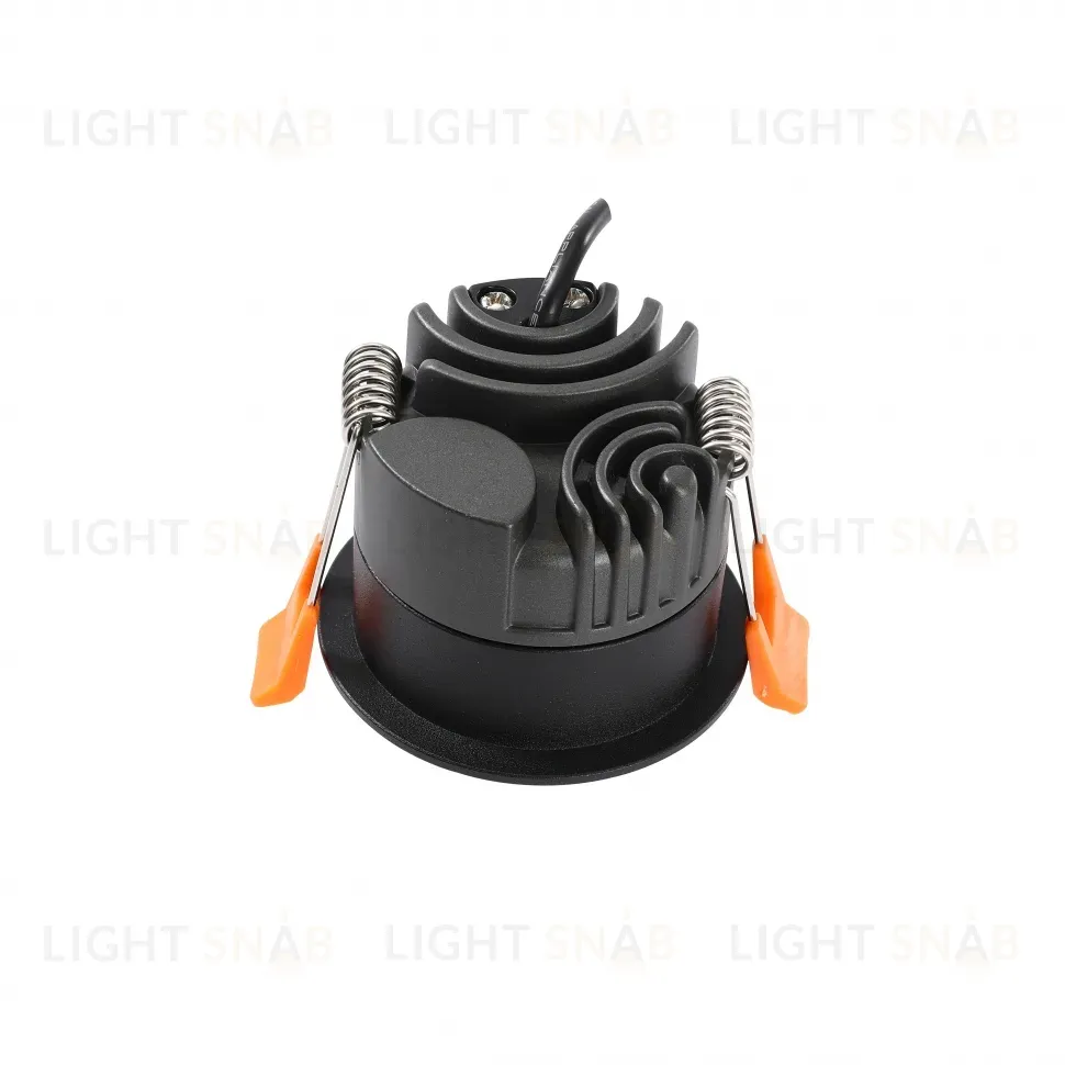 Встраиваемый светильник iLedex Mars 107-7W-D64-4000K-24DG-BK 107-7W-D64-4000K-24DG-BK