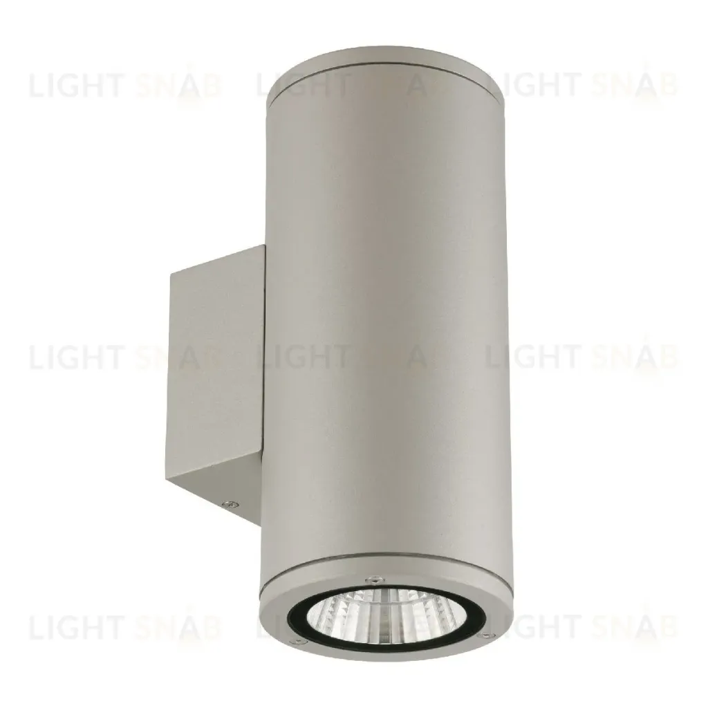 Уличный настенный светильник Uniel ULU-S22D-2x12W/2700K IP65 LIGHT GREY UL-00011084 ULU-S22D-2x12W/2700K IP65 LIGHT GREY