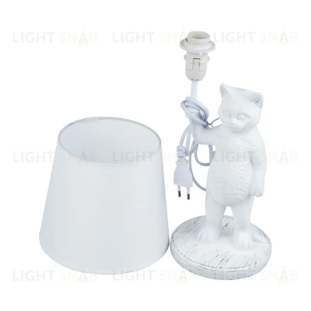 Настольная лампа Uniel UML-B465 E14 WHITE UL-00011382 UML-B465 E14 WHITE