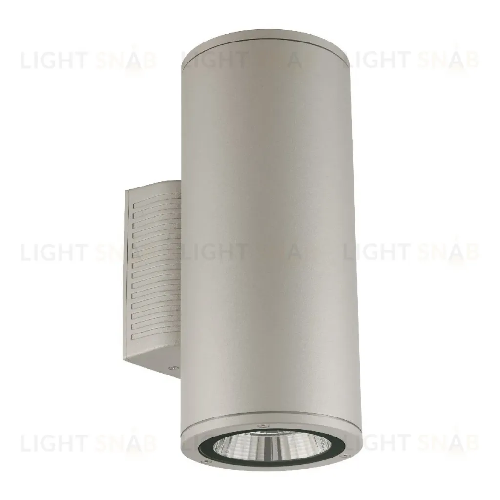 Уличный настенный светильник Uniel ULU-S22D-2x22W/2700K IP65 LIGHT GREY UL-00011086 ULU-S22D-2x22W/2700K IP65 LIGHT GREY