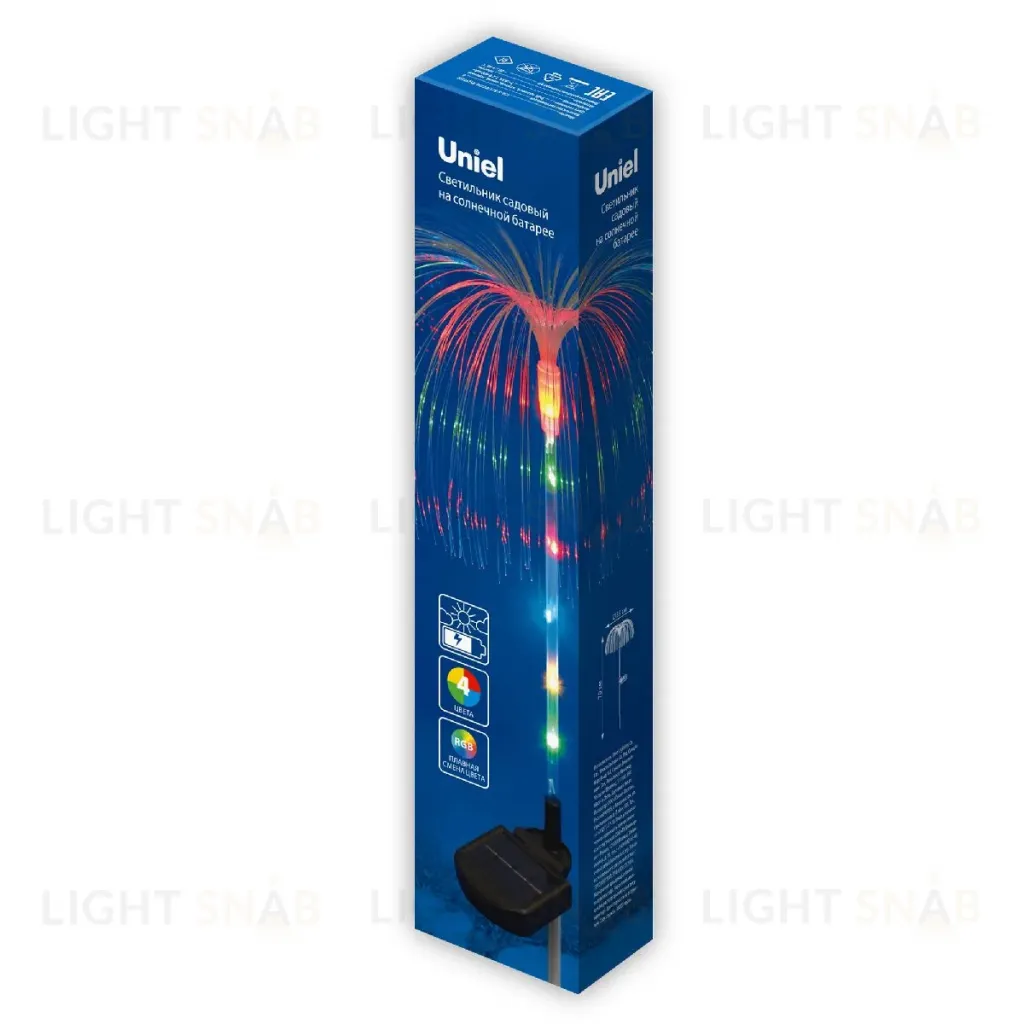 Садовый светильник на солнечной батарее Uniel USL-S-821/PT750 JELLYFISH UL-00011594 USL-S-821/PT750 JELLYFISH