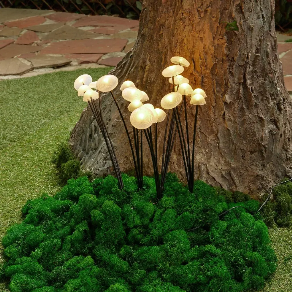 Садовый светильник на солнечной батарее Uniel USL-S-832/PM030 FAIRY MUSHROOMS SET25 UL-00011677 USL-S-832/PM030 FAIRY MUSHROOMS SET25