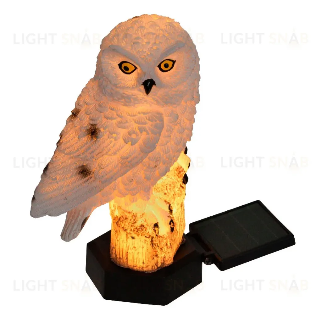 Садовый светильник на солнечной батарее Uniel USL-S-823/PM290 POLAR OWL UL-00011596 USL-S-823/PM290 POLAR OWL