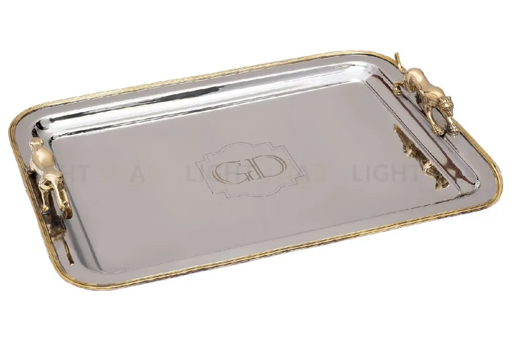 Поднос Леопарды Garda Decor 95IM-16523 95IM-16523