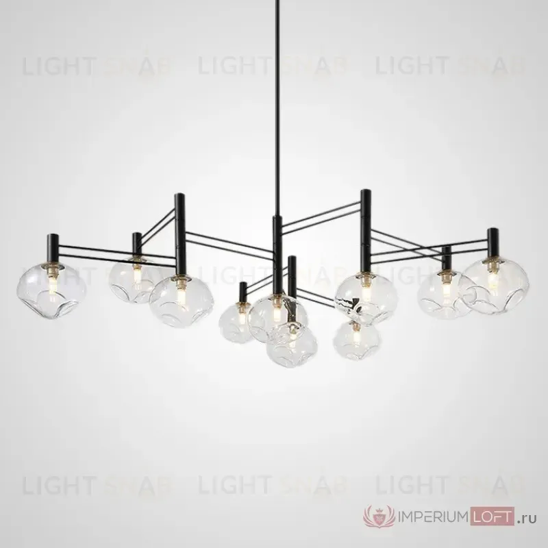 Люстра на штанге  ImperiumLoft Temper L10 Black 229048-26 229048-26