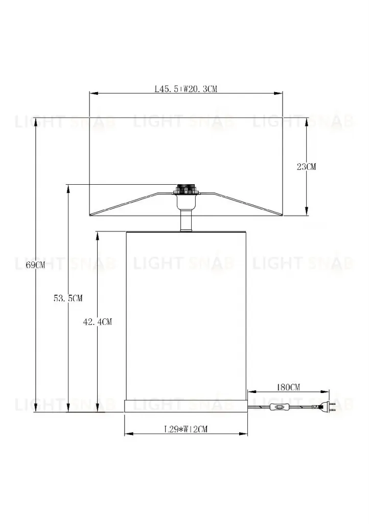 Настольная лампа Arte Lamp Zulu A5058LT-1PB A5058LT-1PB