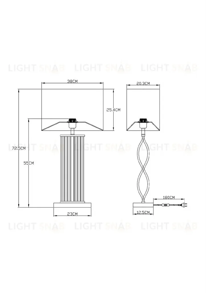 Настольная лампа Arte Lamp Veil A5061LT-1PB A5061LT-1PB