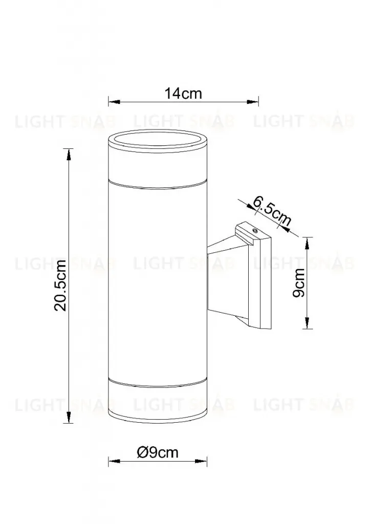 Уличный настенный светильник Arte Lamp Piautos A1913AL-2BK A1913AL-2BK