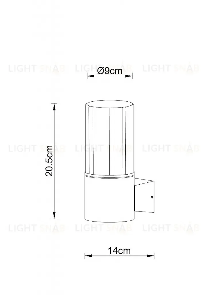 Уличный настенный светильник Arte Lamp Seginus A6515AL-1BK A6515AL-1BK