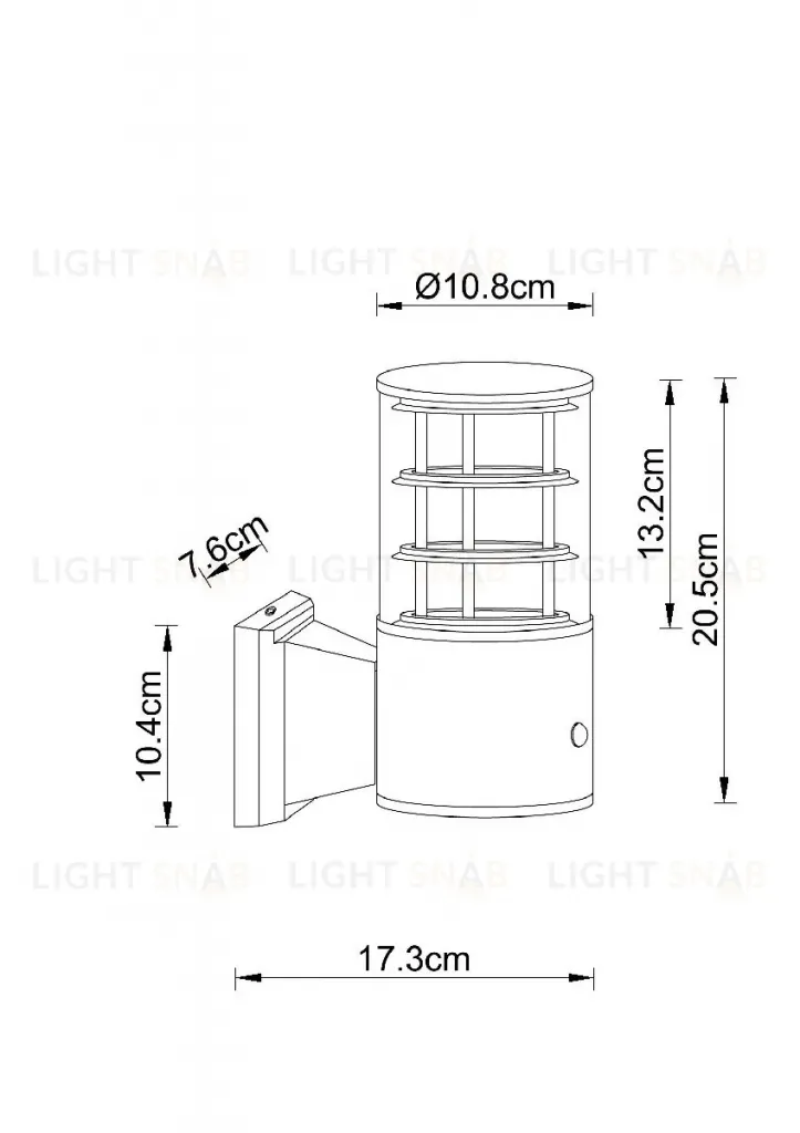 Уличный настенный светильник Arte Lamp Tokyo A5316AL-1BK A5316AL-1BK