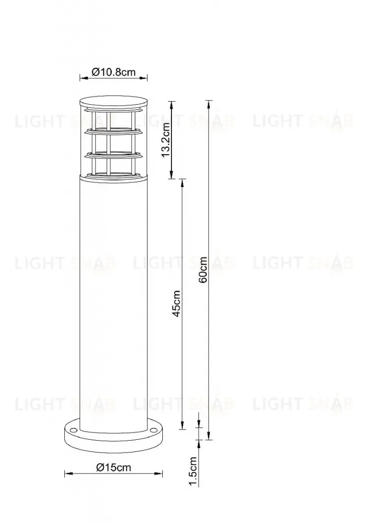 Ландшафтный светильник Arte Lamp Tokyo A5316PA-1BK A5316PA-1BK