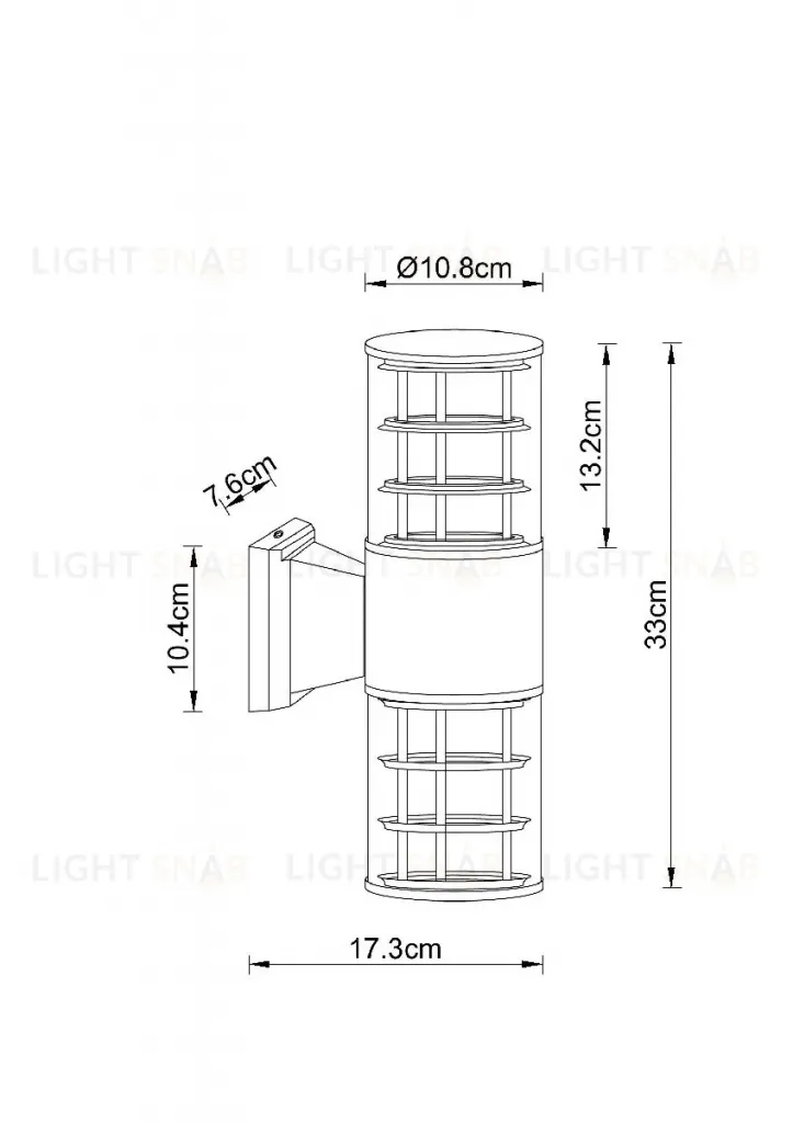 Уличный настенный светильник Arte Lamp Tokyo A5315AL-2BK A5315AL-2BK