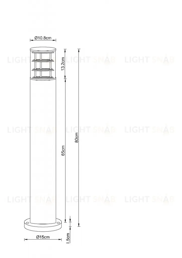 Ландшафтный светильник Arte Lamp Tokyo A5318PA-1BK A5318PA-1BK