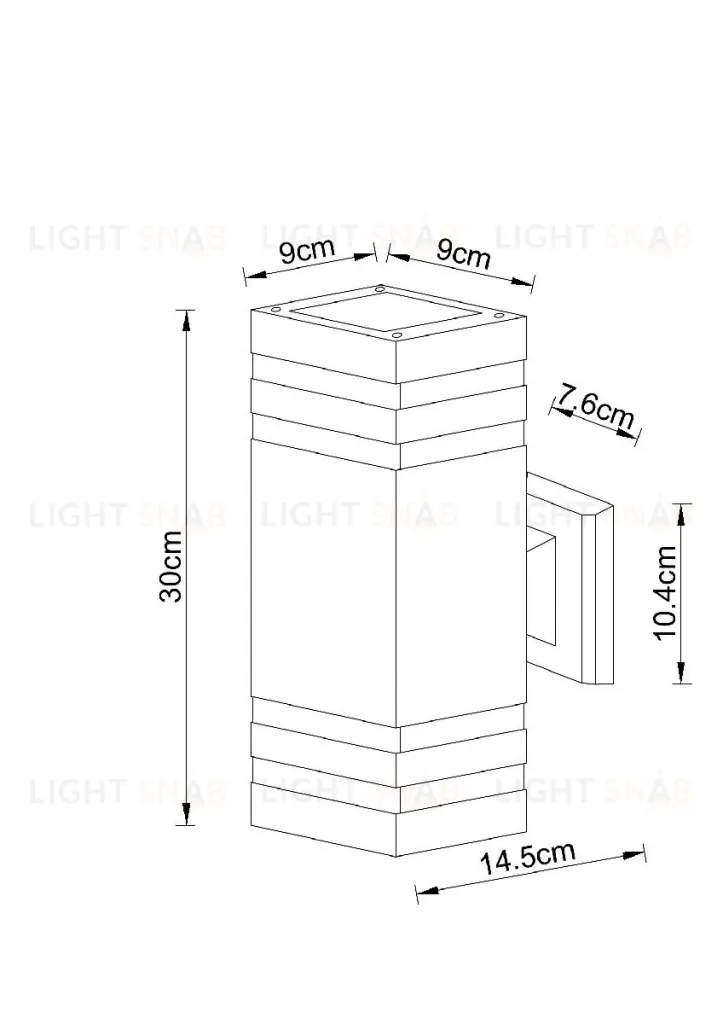 Уличный настенный светильник Arte Lamp Heather A4413AL-2BK A4413AL-2BK