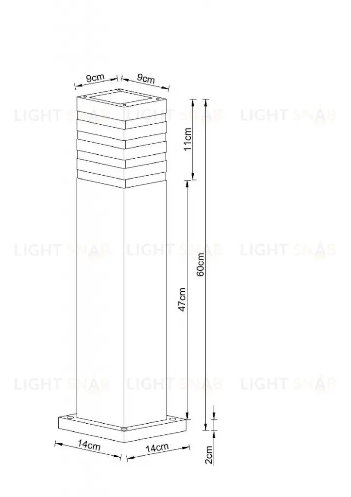 Ландшафтный светильник Arte Lamp Heather A4416PA-1BK A4416PA-1BK