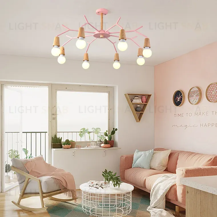 Люстра на штанге ImperiumLoft Les color 220506-23 220506-23