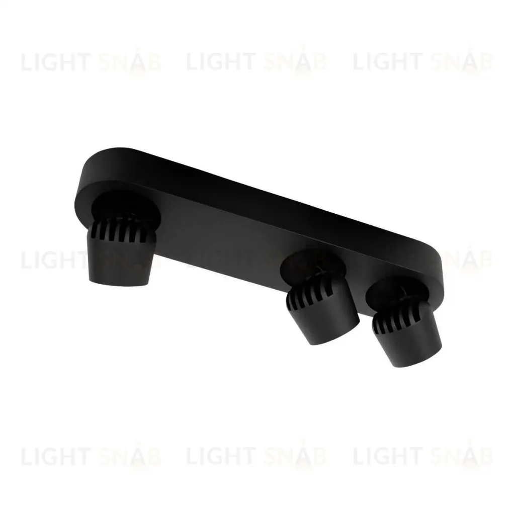Накладной спот Loft IT Quiet 10320/3 Black 10320/3 Black