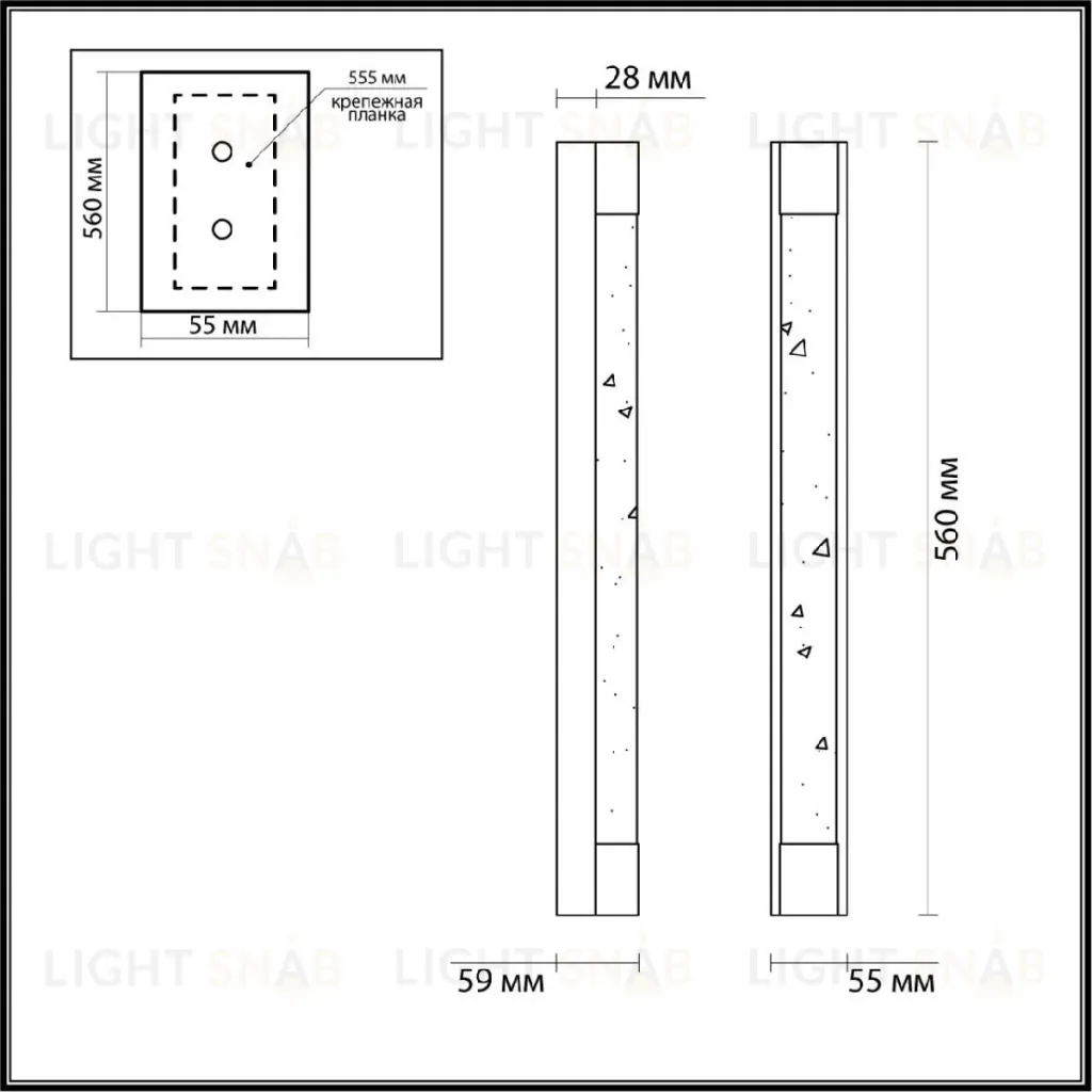 Настенный светильник Odeon Light Mirada 6693/12WL 6693/12WL