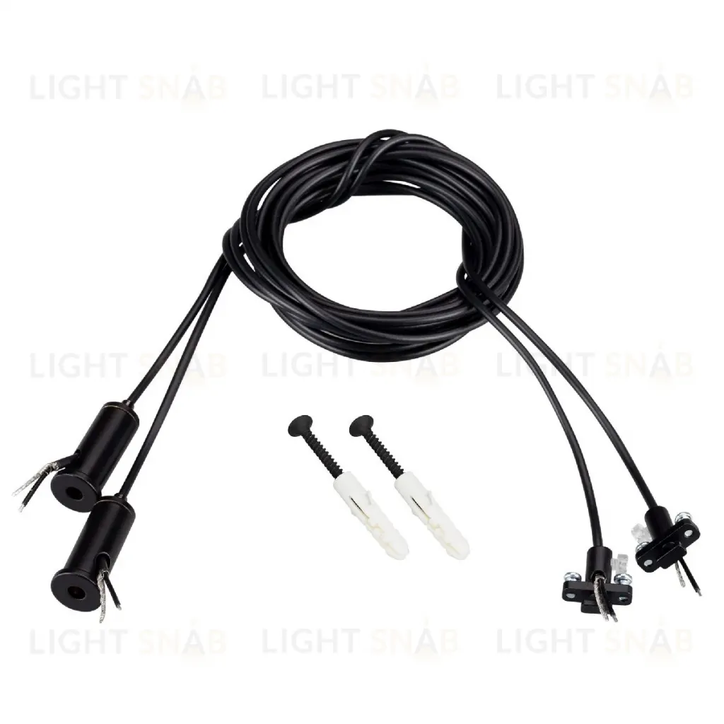 Подвес токопроводящий Arlight ARL-SL-LINE 2x2m Set Black 045800 045800