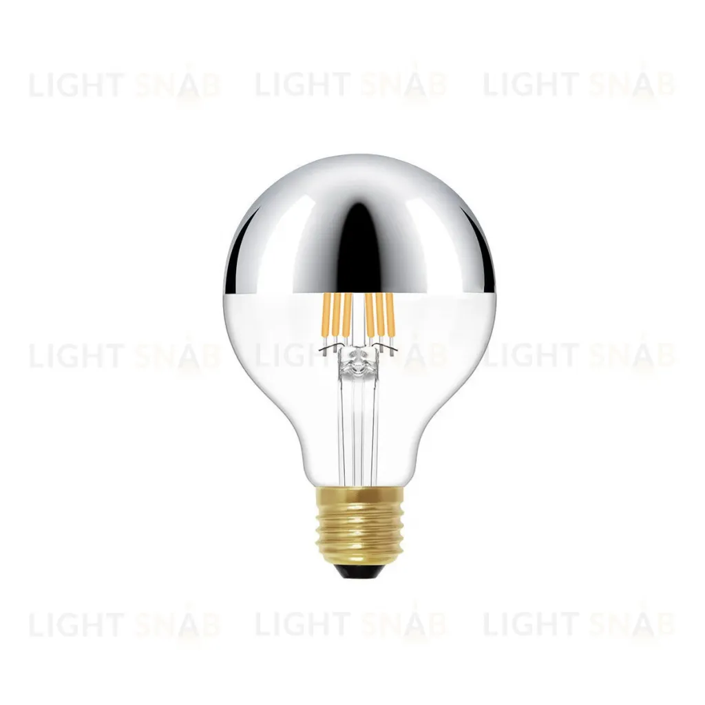 Ретро лампа светодиодная Loft It Edison Bulb G80LED Chrome G80LED Chrome