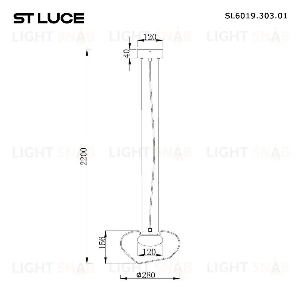 Подвесной светильник ST Luce Foray SL6019.303.01 SL6019.303.01