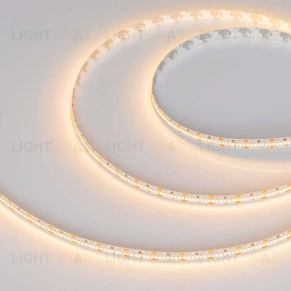 Светодиодная лента Arlight MICROLED-M420-8mm 24V Warm2700 (9.6 W/m, IP20, 2216, 5m) 046745 046745