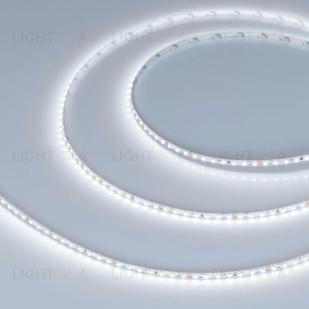 Светодиодная лента Arlight MICROLED-M168-4mm 24V White6000 (5 W/m, IP20, 2216, 5m) 046729 046729