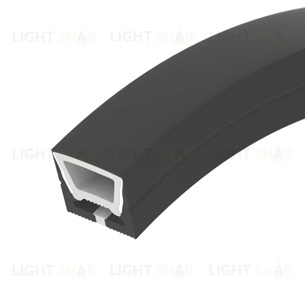 Силиконовый профиль Arlight WPH-FLEX-1616-TOP-S11-5m FULL BLACK 045774 045774