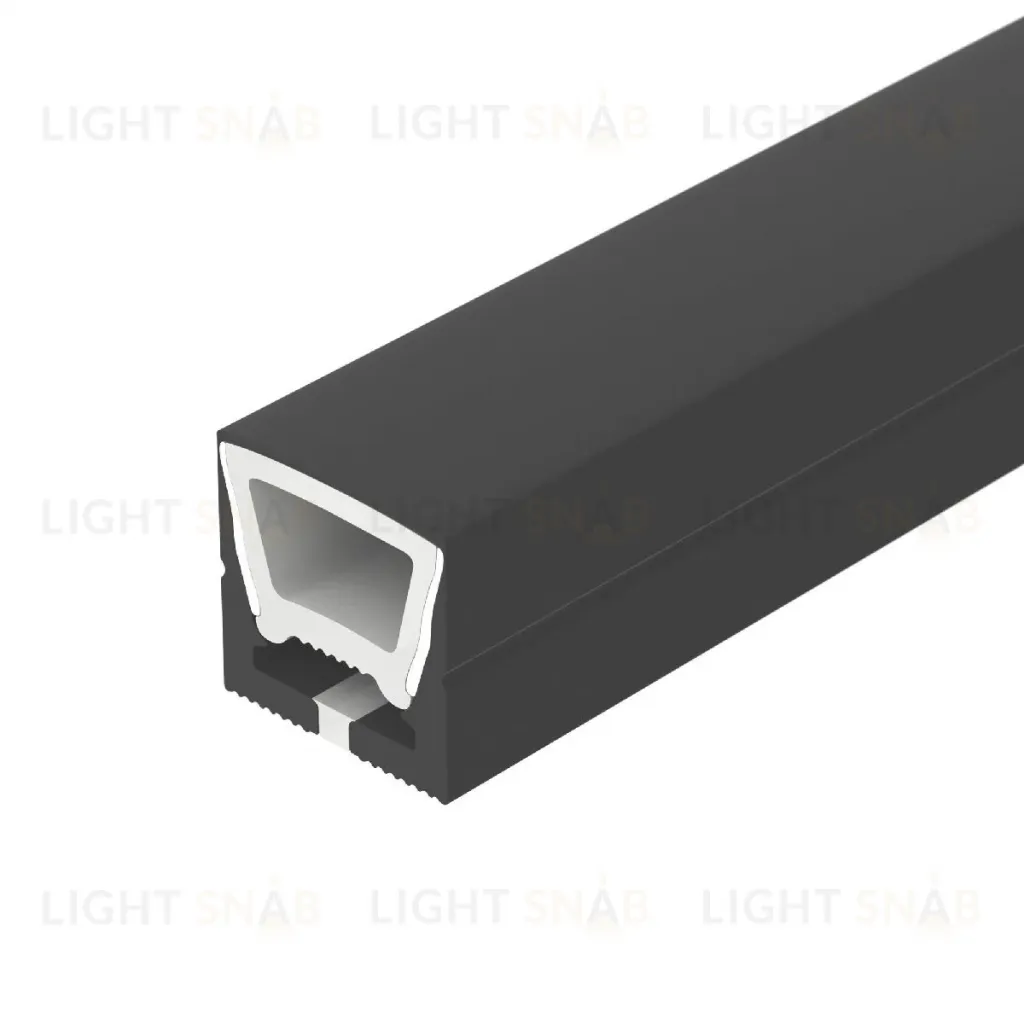 Силиконовый профиль Arlight WPH-FLEX-1616-TOP-S11-5m FULL BLACK 045774 045774