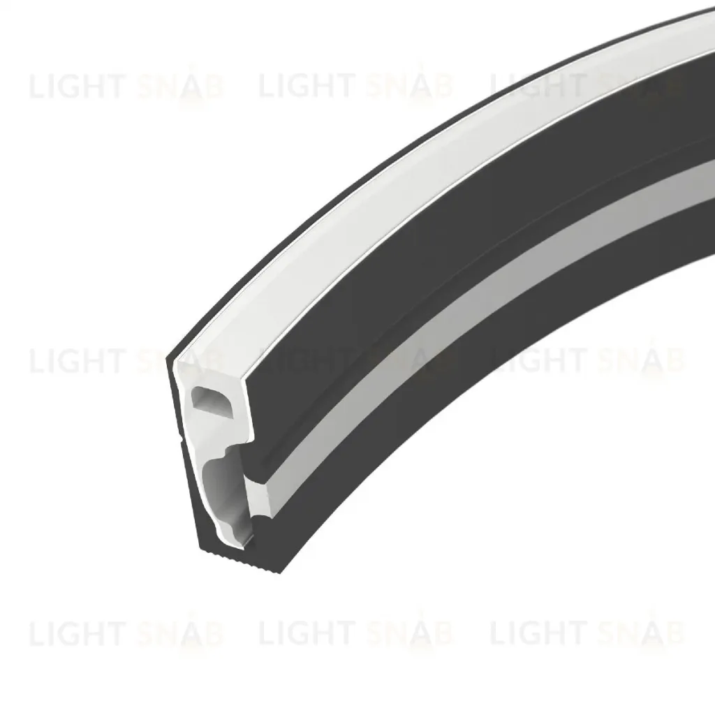 Силиконовый профиль Arlight WPH-FLEX-0616-SIDE-S9-5m BLACK 045788 045788