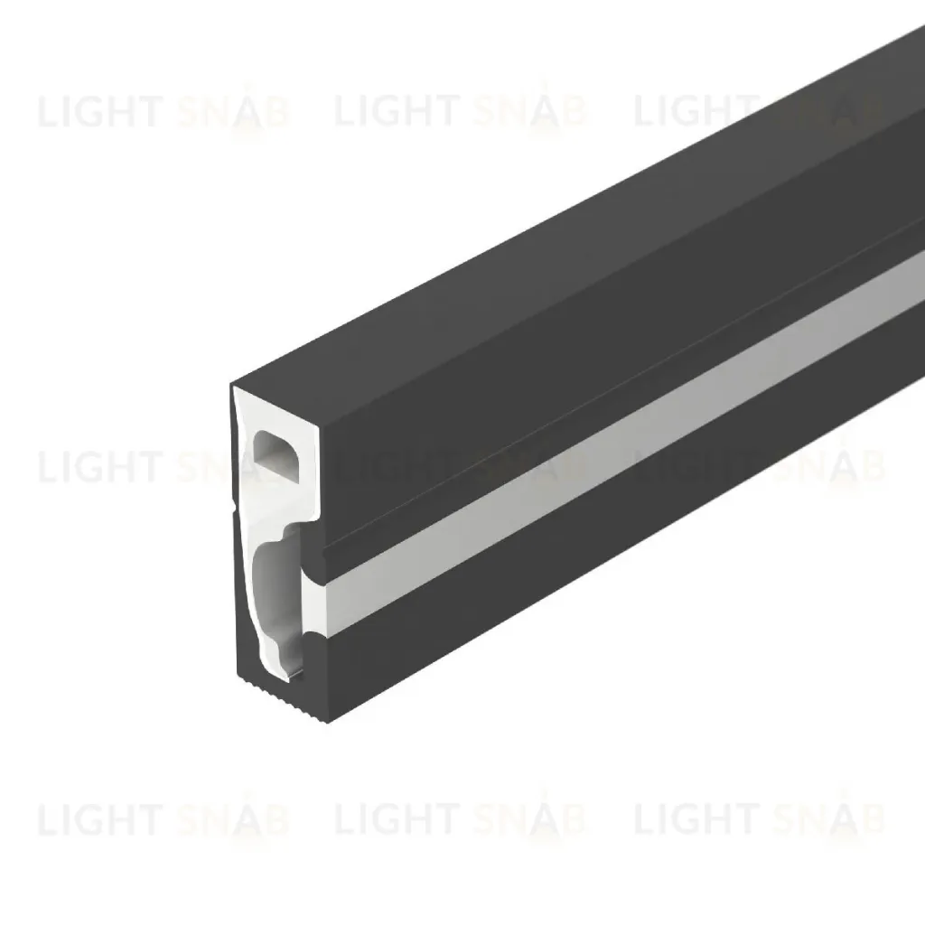 Силиконовый профиль Arlight WPH-FLEX-0616-SIDE-S9-5m FULL BLACK 045842 045842