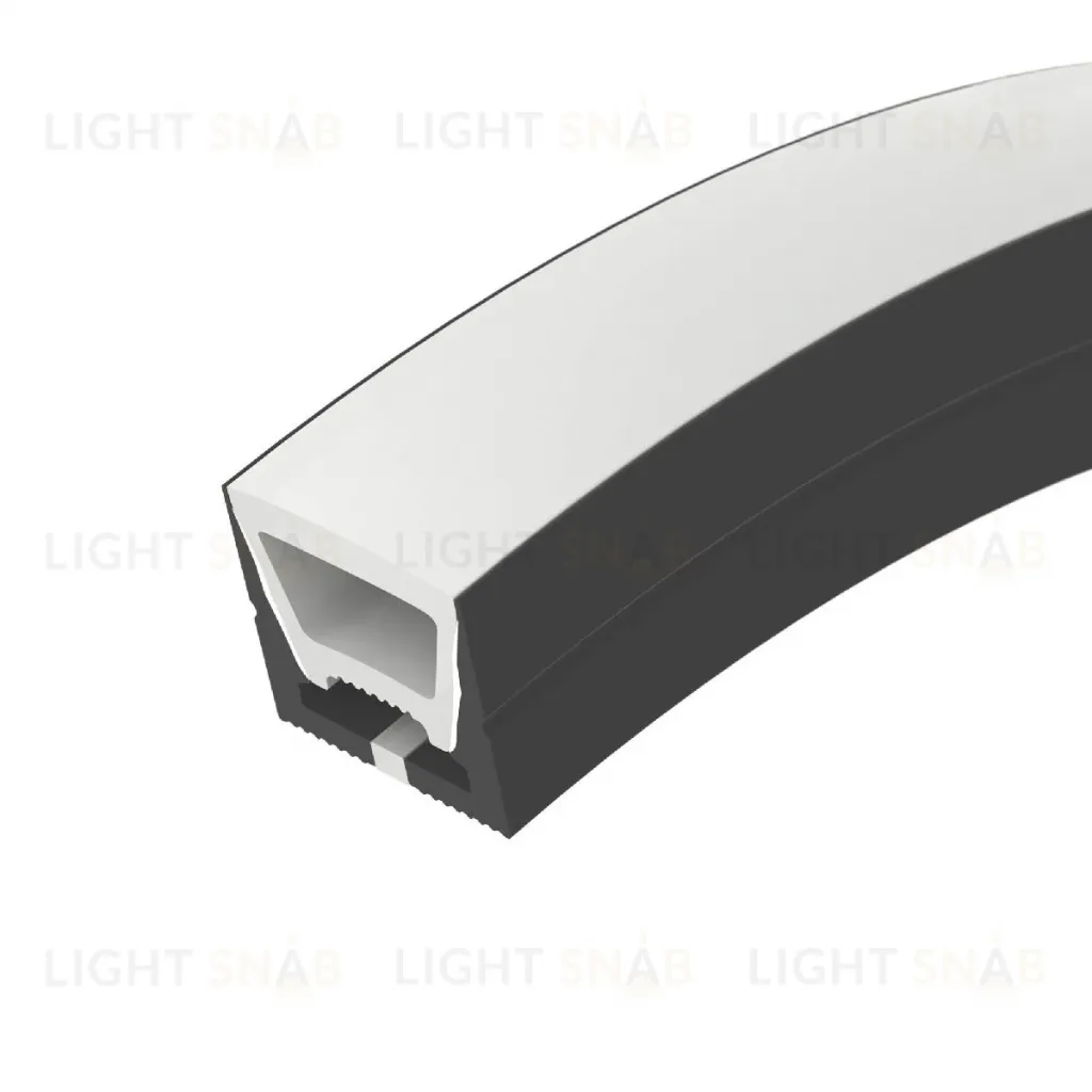 Силиконовый профиль Arlight WPH-FLEX-1616-TOP-S11-5m BLACK 045759 045759
